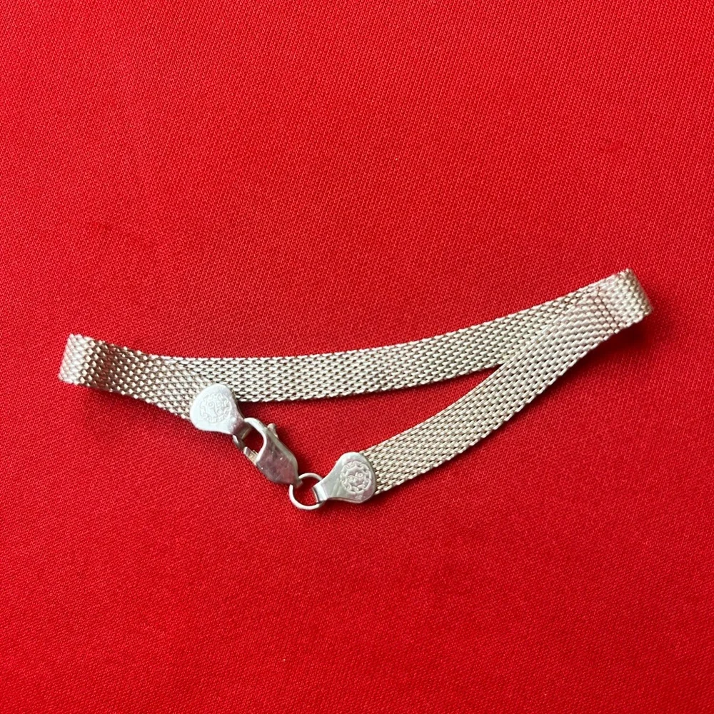 925‎ sterling silver men's bracelet